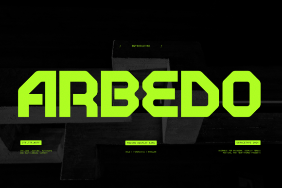 Arbedo: A Modern Sans Serif Font for Editorial Design