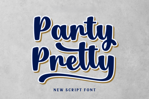 Bring Your Creations to Life with Party Pretty Font