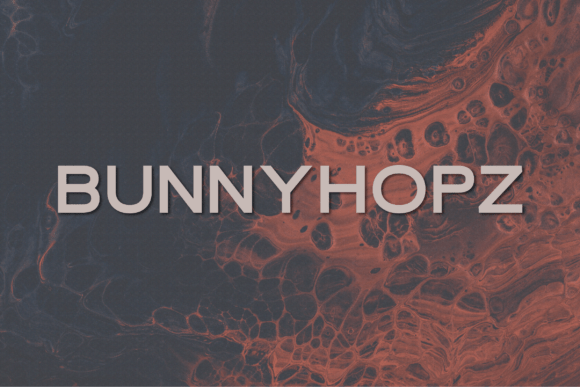Bunnyhopz: A Modern Sans Serif Font for Handmade Creations