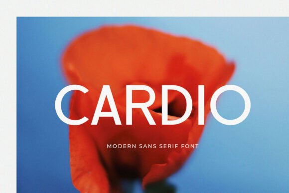 Cardio: A Modern Sans Serif Font for Digital Campaigns