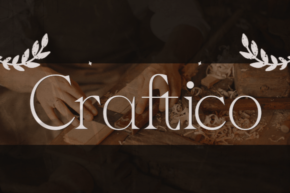 Craftico: A Serif Font That Elevates Digital Branding