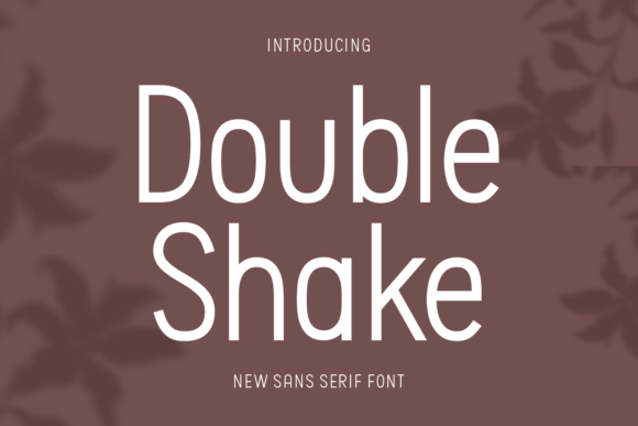 Double Shake Font for Professional Branding