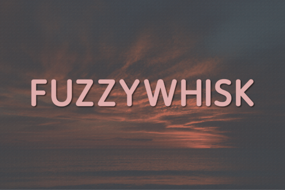 Fuzzywhisk Sans Serif Font for Modern Web Design
