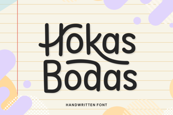 Hokas Bodas: A Playful Font for Digital Branding