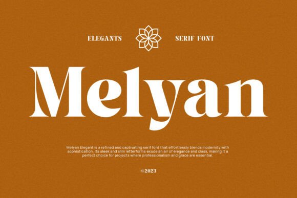 How Melyan Elevates Brand Campaigns with Classy Serif Typography