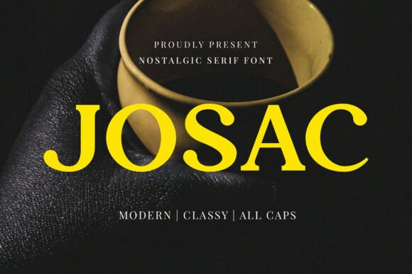 Josac Serif Font for Professional Branding