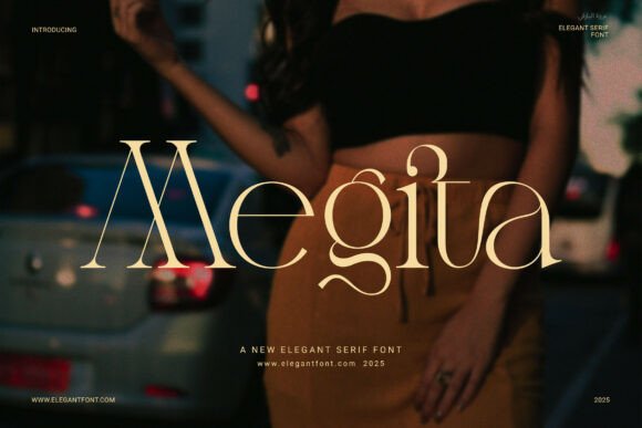 Megita Serif Font for Handmade Creations