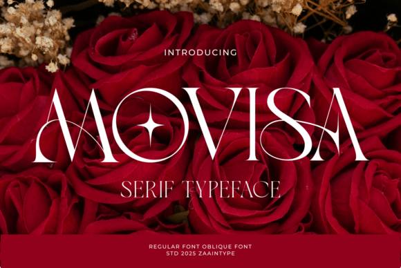 Movisa: A Serif Font That Elevates Branding Projects