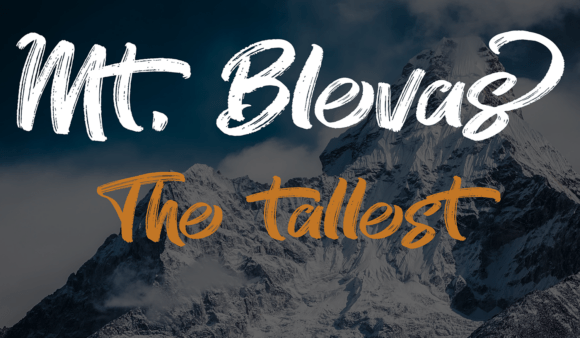 Mt. Blevas Font for Bold Digital Branding