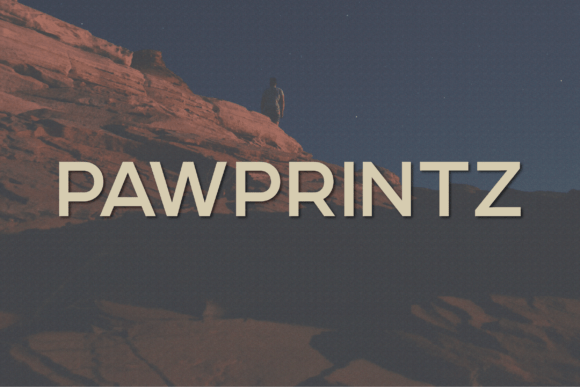 Pawprintz: A Modern Sans Serif Font for Web Design
