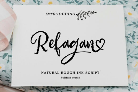 Refagan Script Font Review for Real Projects