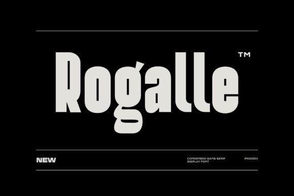 Rogalle: A Bold Sans Serif Font for Modern Web Design