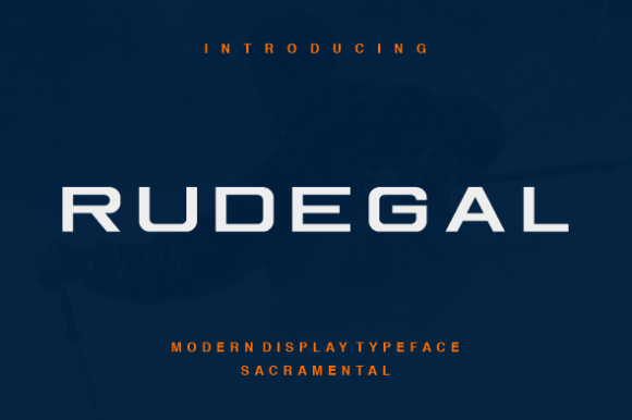 Rudegal: A Bold Font for Modern Branding