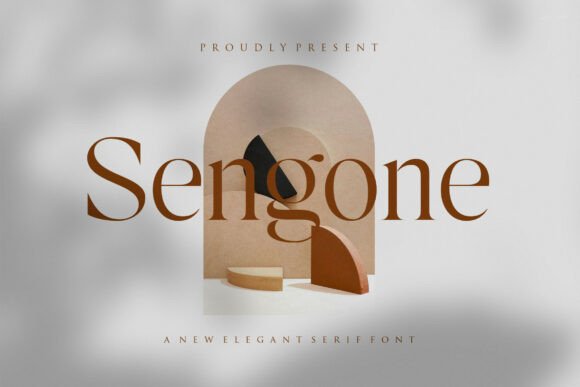 Sengone Serif Font for Modern Web Design