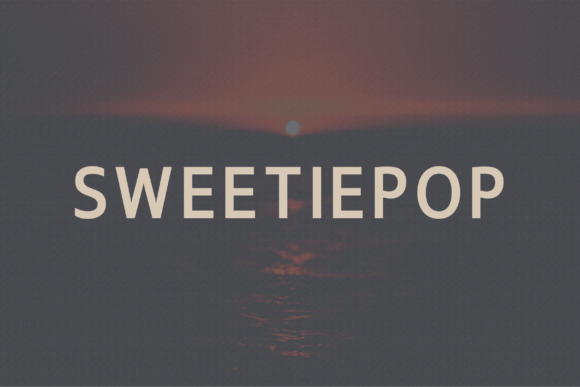 Sweetiepop: A Playful Sans Serif for Modern Design