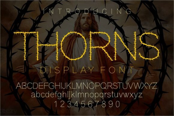 Thorns Font for Bold Web Design