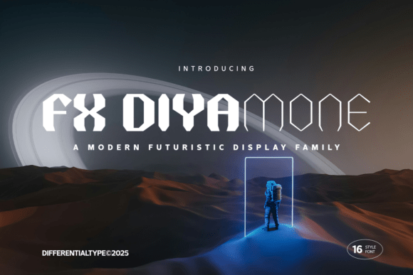 Upgrade Your Brand with Fx Diyamone Typeface