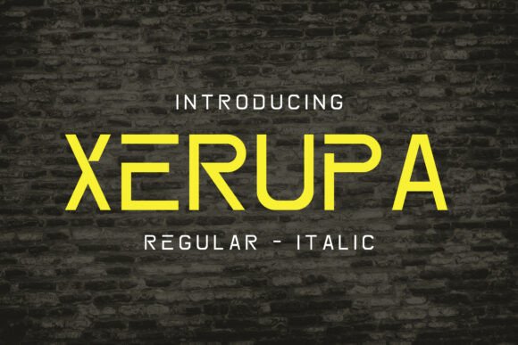 Xerupa Sans Serif Font for Modern Web Design