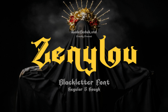 Zenylou: A Blackletter Font for Timeless Branding